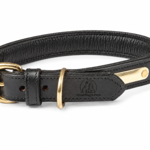 Sheddings Pets Round Leather Pet Collar