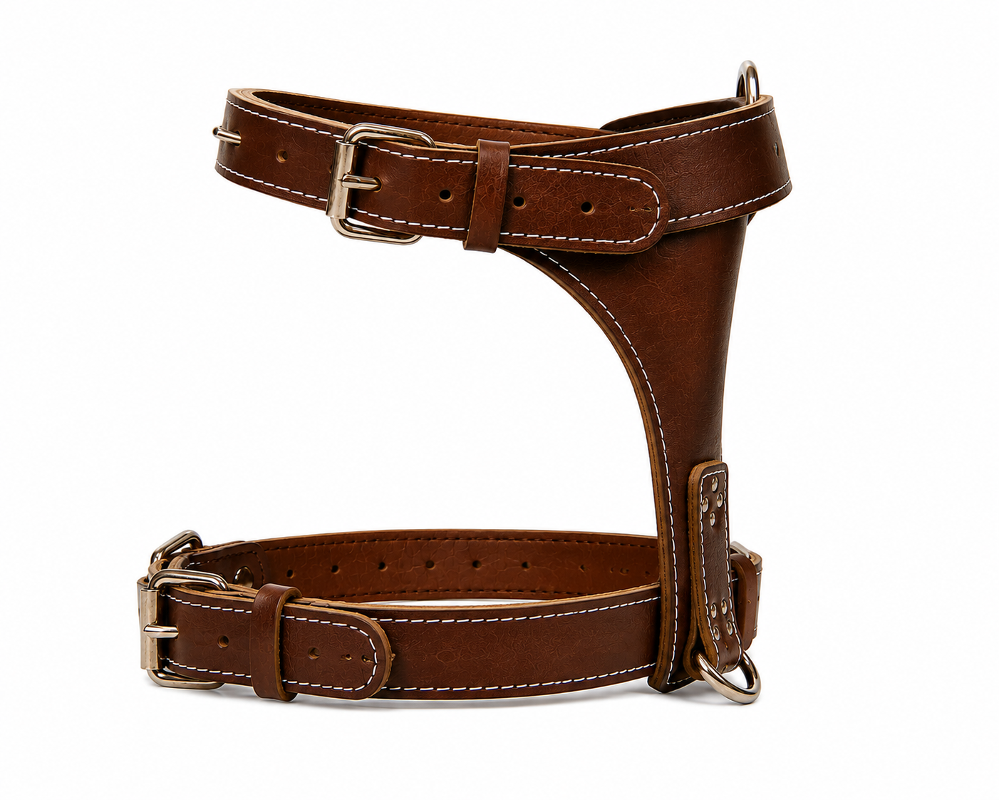 Sheddings Pets Adjustable Leather Pet Harness - Image 4