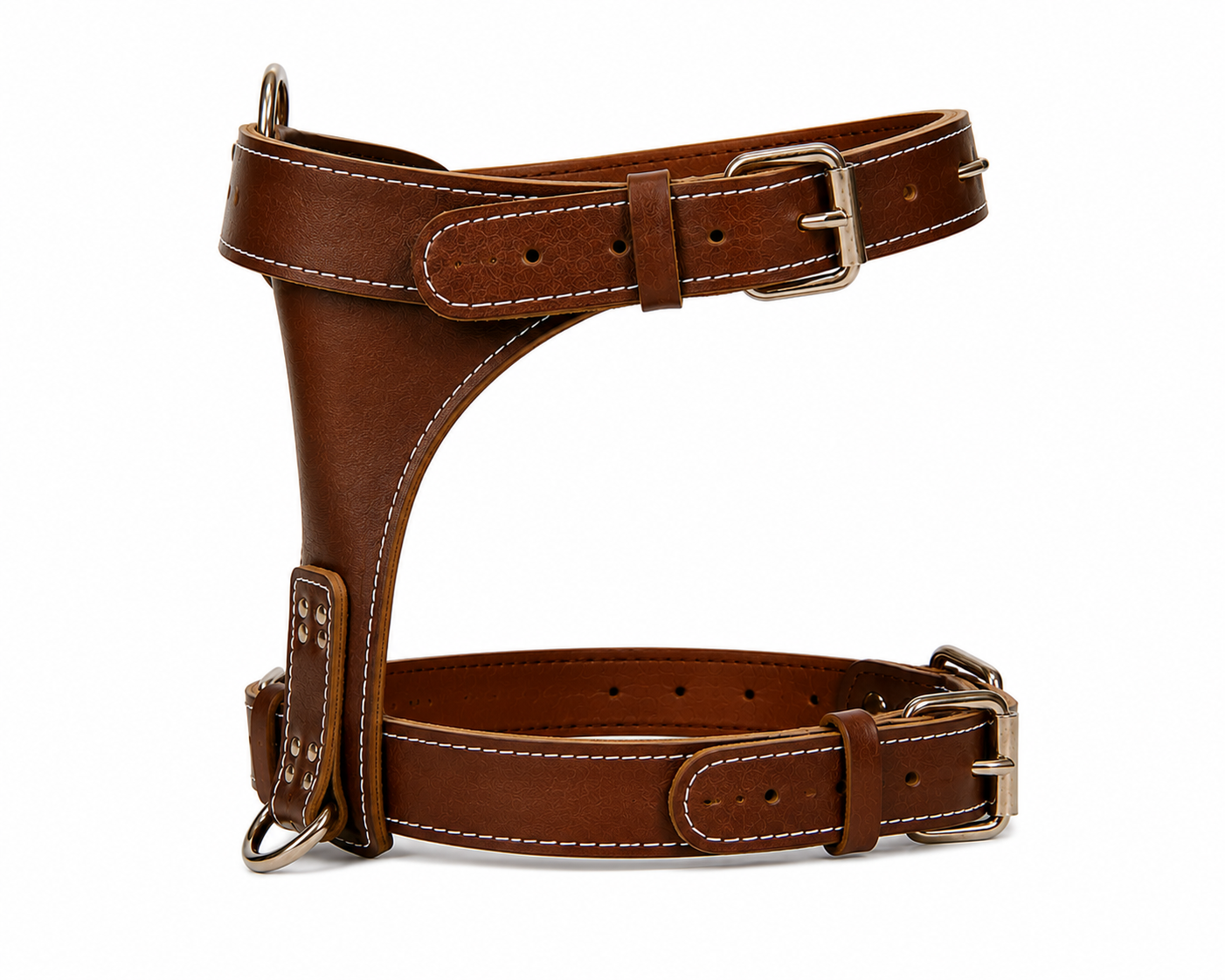 Sheddings Pets Adjustable Leather Pet Harness - Image 5
